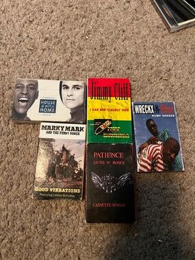 Vintage Cassette Single Lot - Mixed Artists